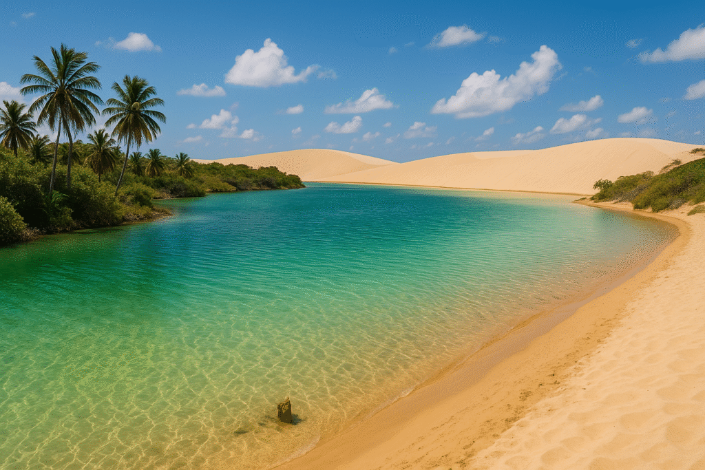 Nordeste dos Encantos: Barra Grande – Lençóis Maranhenses – Jericoacoara 7 Jericoacoara Aguas Verdes