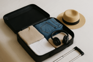 SUITCASES AND TRAVEL