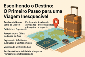 Escolhendo o Destino: O Primeiro Passo para uma Viagem Inesquecível