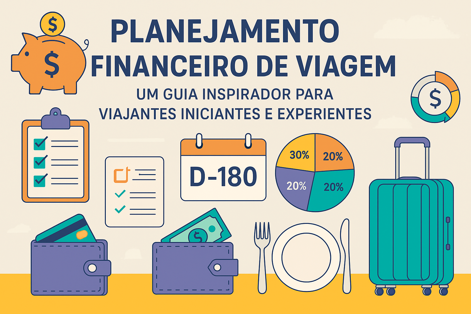 Planejamento Financeiro de Viagem: Um Guia Inspirador para Viajantes Iniciantes e Experientes