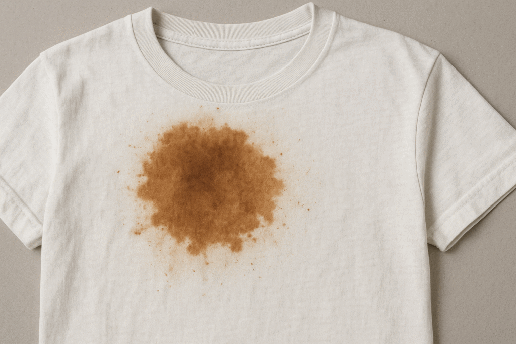 Como tirar mancha de desodorante 6 Mancha na roupa resistente